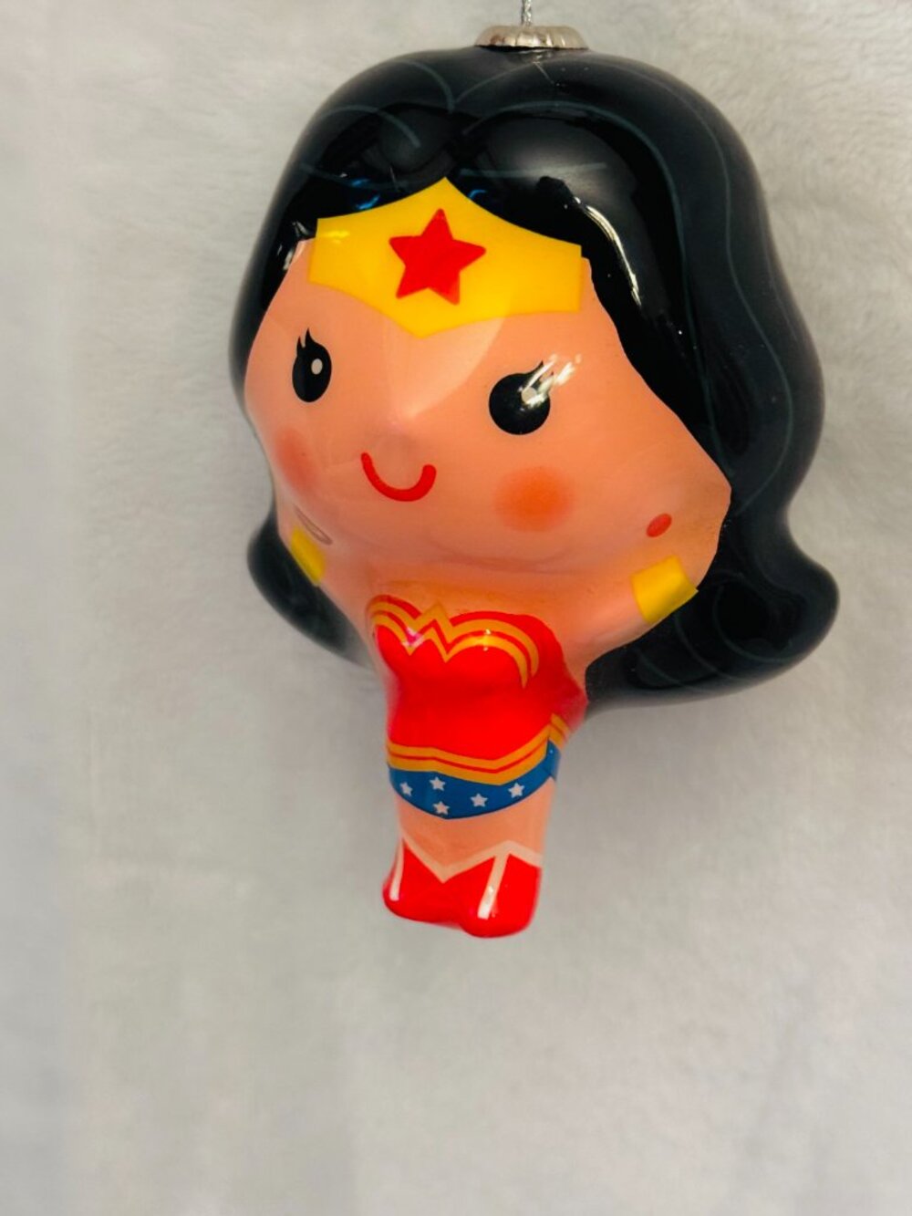 Hallmark Christmas Tree Ornament DC Comics Wonder Woman Plastic Shatterproof